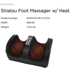 Foot Massager - Shiatsu Heating